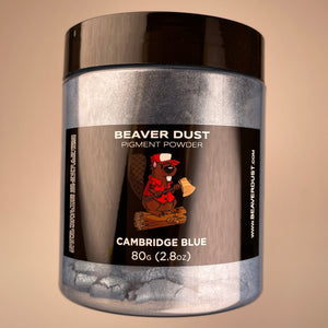 Cambridge Blue Mica Powder
