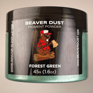 Forest Green Mica Powder