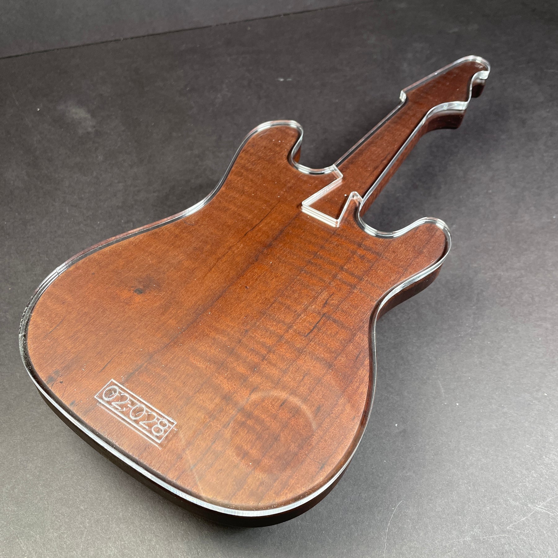 Guitar Serving Board Router Template