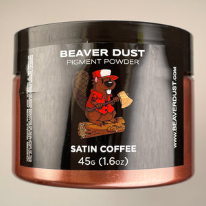 Satin Coffee Mica Powder